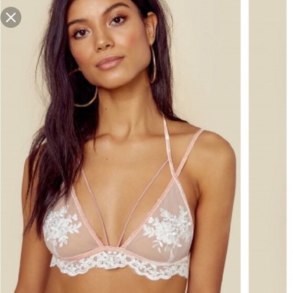 For Love And Lemons Other - For Love And Lemons Noemi Strappy Bralette